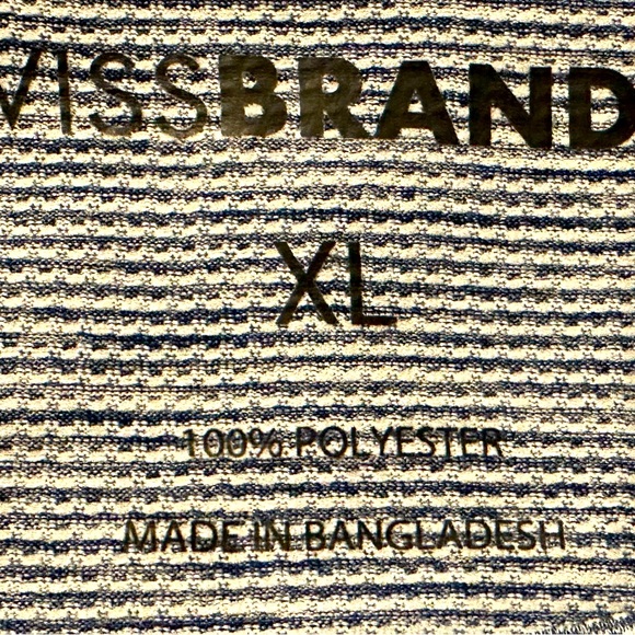 NWT Swiss brand XL in navy Munich tee nice breathable fabric - Picture 2 of 5